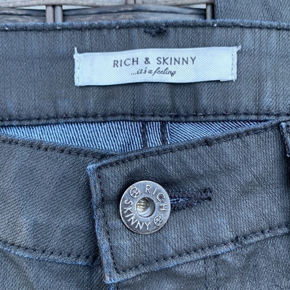 Rich & SKINNY Coated Jeans - Black - Picture 12 of 15